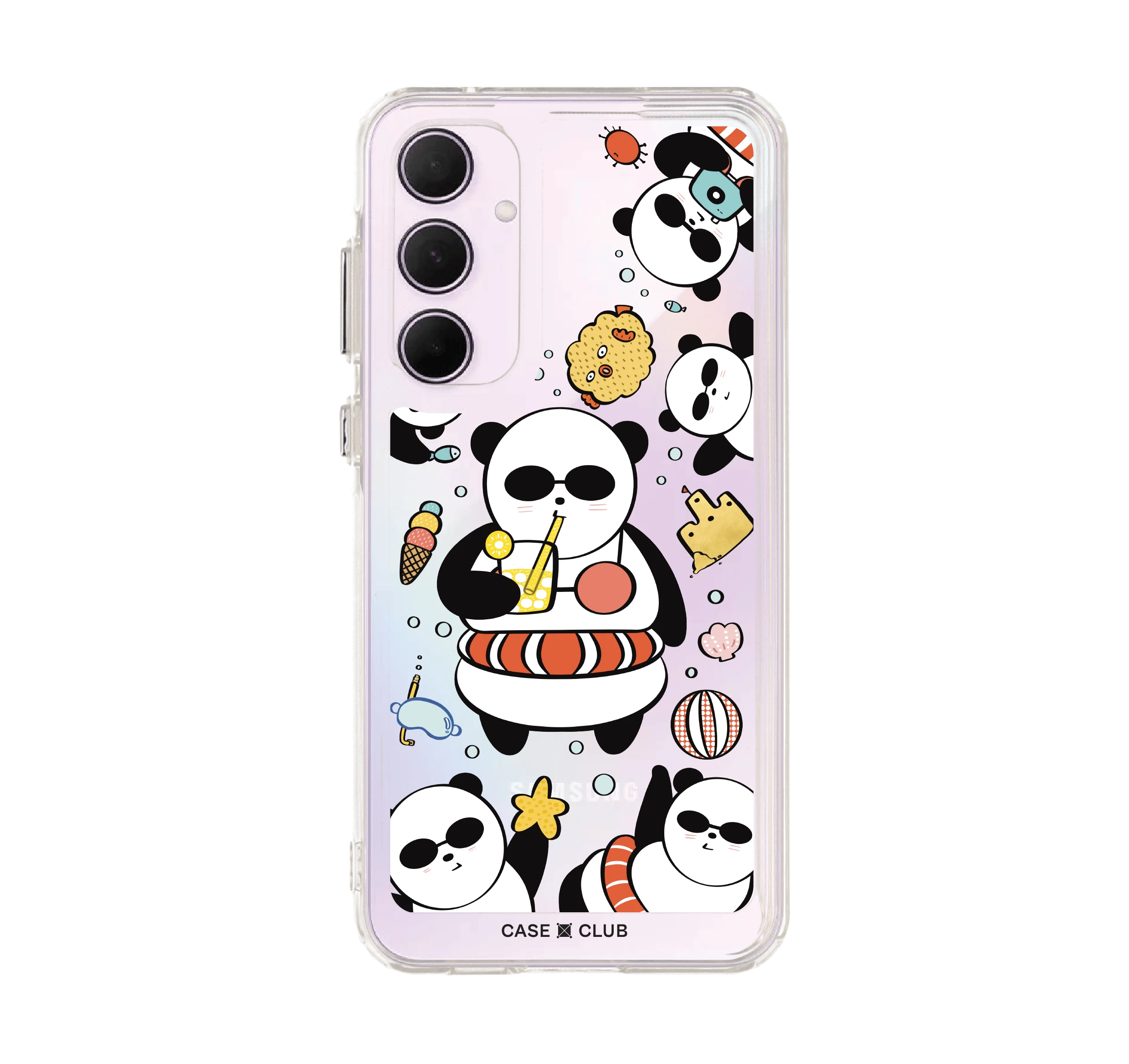 แพนด้าน้อยปาร์ตี้ริมหาด